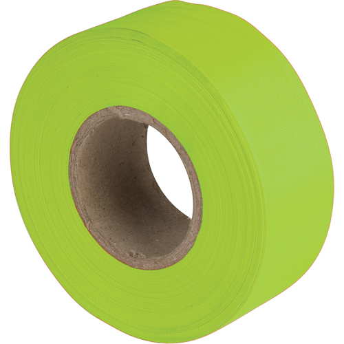 Rubans pour signalisation, 1,1875" la x 150' lo, Lime fluorescent PB Rental Co. Ltd.