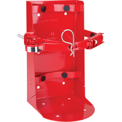 Vehicle Bracket For Fire Extinguishers, Fits 20 lbs. PB Rental Co. Ltd.