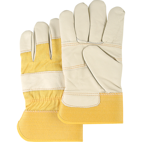 Gants en cuir de mobilier, Grand, Paume en Cuir fleur de vache, Doublure en Coton PB Rental Co. Ltd.