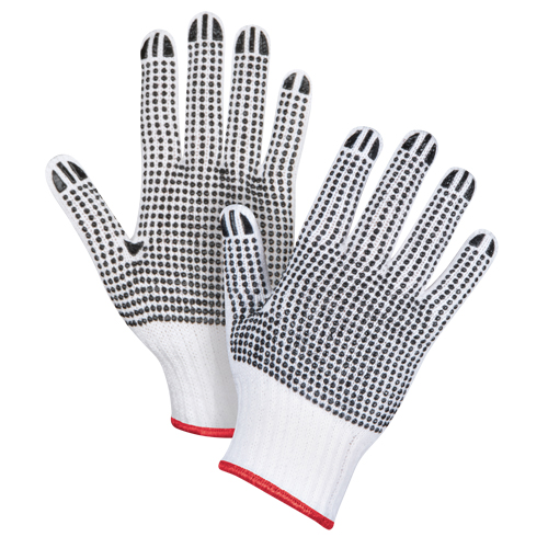 Gants tricot&eacute;s deux c&ocirc;t&eacute;s &agrave; pois, Poly/coton, Deux c&ocirc;t&eacute;s, Calibre 7, Petit PB Rental Co. Ltd.