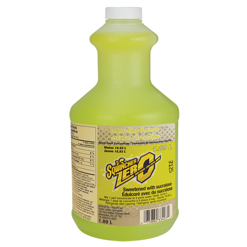 Sqwincher&reg; Boisson de r&eacute;hydratation ZERO, Concentr&eacute;, Citron-lime PB Rental Co. Ltd.