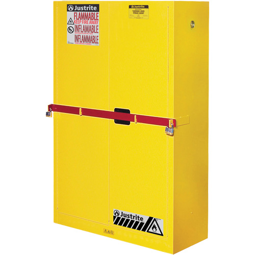 Sure-Grip&reg; Ex High Security Flammable Safety Cabinets, 45 gal., 2 Door, 43" W x 65" H x 18" D PB Rental Co. Ltd.