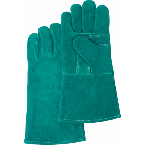Gants de soudeur de premi&egrave;re qualit&eacute;, Cuir de vache refendu, Taille Grand PB Rental Co. Ltd.