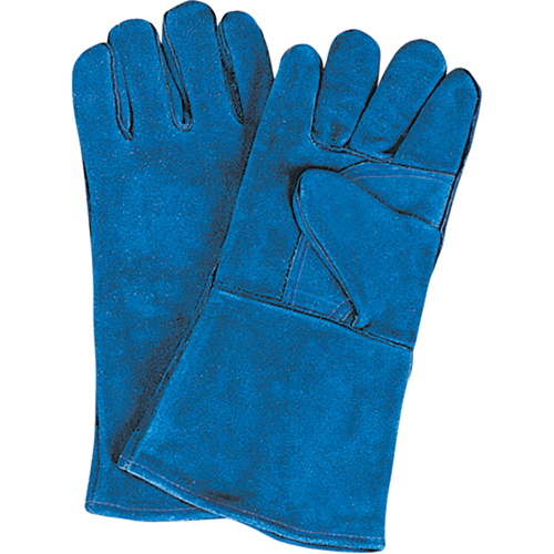 Gants de soudage &agrave; pouce & paume doubles, Cuir de vache refendu, Taille Grand PB Rental Co. Ltd.