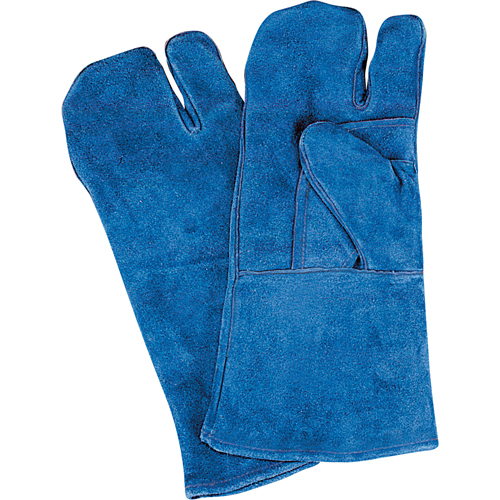 Gants de soudage &agrave; pouce & paume doubles, Cuir de vache refendu, Taille Grand PB Rental Co. Ltd.