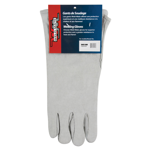 Standard-Duty Welder's Gloves, Split Cowhide, Size Large PB Rental Co. Ltd.