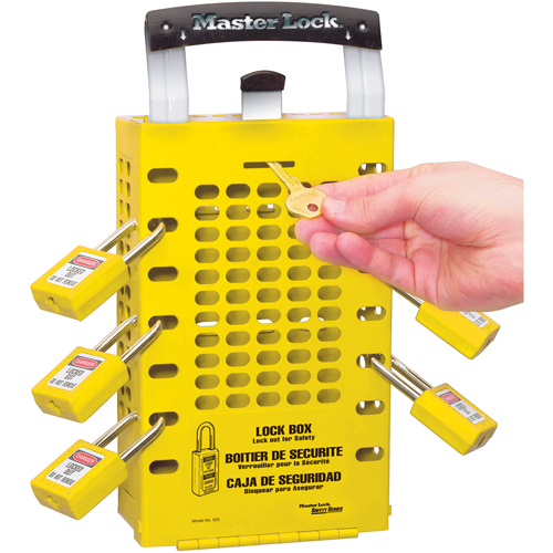 Latch Tight Lock Boxes, Yellow PB Rental Co. Ltd.
