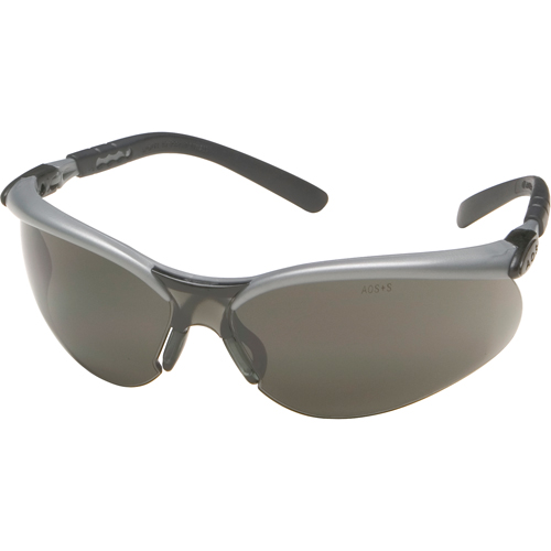Lunettes de s&eacute;curit&eacute; Bx, Lentille Grise/fum&eacute;e, Antibu&eacute;e, R&eacute;pond ou surpasse la norme CSA Z94.3 PB Rental Co. Ltd.