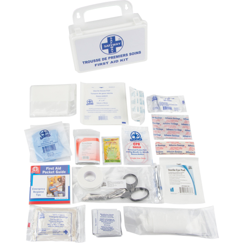 Trousse de premiers soins, Dispositif m&eacute;dical Classe 1, Boîte en plastique PB Rental Co. Ltd.