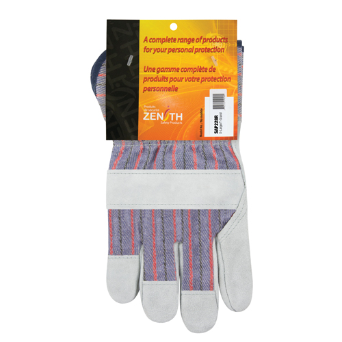 Gants d'ajusteur rugueux, T-Grand, Paume en Cuir de vache refendu, Doublure en Coton PB Rental Co. Ltd.