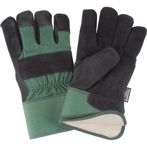 Gants d'ajusteur doubl&eacute;s pour l'hiver &agrave; chaleur sup&eacute;rieure, 2T-Grand, Paume en Cuir de vache refendu, Doublure en Thinsulate PB Rental Co. Ltd.