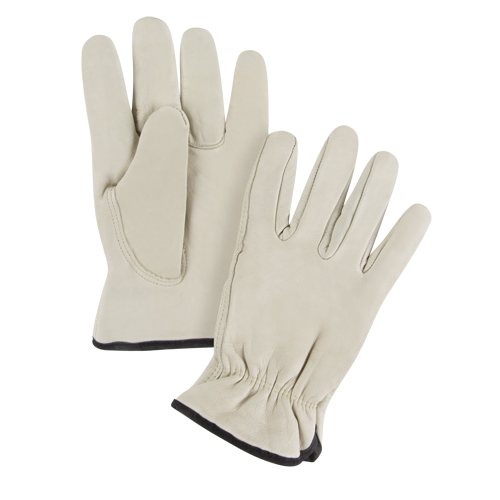 Gants de conducteur doubl&eacute;s pour l'hiver, T-Grand, Paume en Cuir fleur de vache, Molleton PB Rental Co. Ltd.