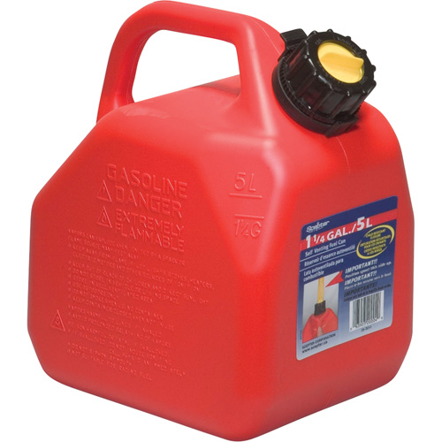 Jerricans, 1,25 gal. US/5 L, Rouge, Conformes aux normes CSA/ULC PB Rental Co. Ltd.