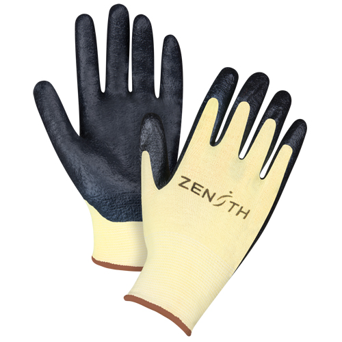 Gants r&eacute;sistants &agrave; la coupe avec prise sup&eacute;rieure, Taille Grand/9, Calibre 13, Rev&ecirc;tement Mousse de nitrile, Enveloppe en Aramide, ANSI/ISEA 105 niveau 3/EN 388 niveau 5 PB Rental Co. Ltd.