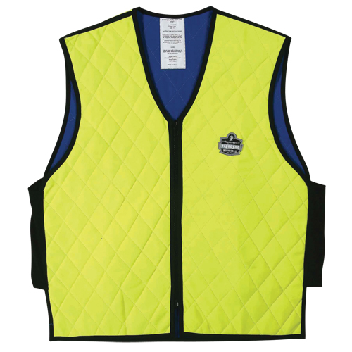Chill-Its&reg; 6665 Wet Evaporative Cooling Vests, Medium, High Visibility Lime-Yellow PB Rental Co. Ltd.