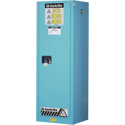 ChemCor&reg; Lined Acid/Corrosive Storage Cabinets, 22 gal., 23.25" x 65" x 18" PB Rental Co. Ltd.