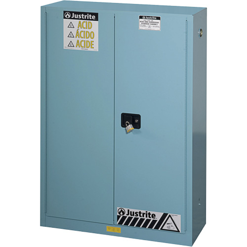 ChemCor&reg; Lined Acid/Corrosive Storage Cabinets, 45 gal., 43" x 65" x 18" PB Rental Co. Ltd.