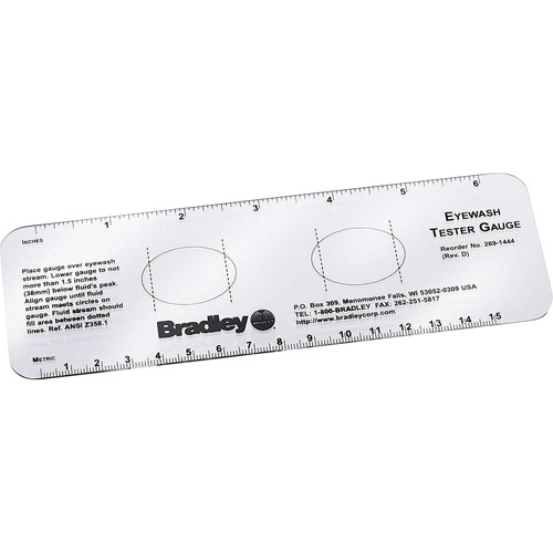 Eyewash Test Gauges PB Rental Co. Ltd.
