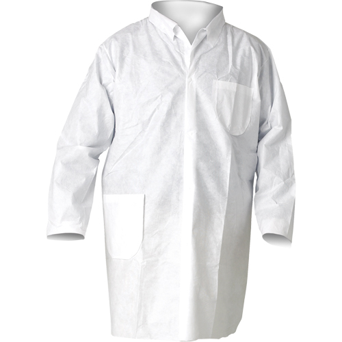 KleenGuard A20 Lab Coats, SMS, White, Medium PB Rental Co. Ltd.