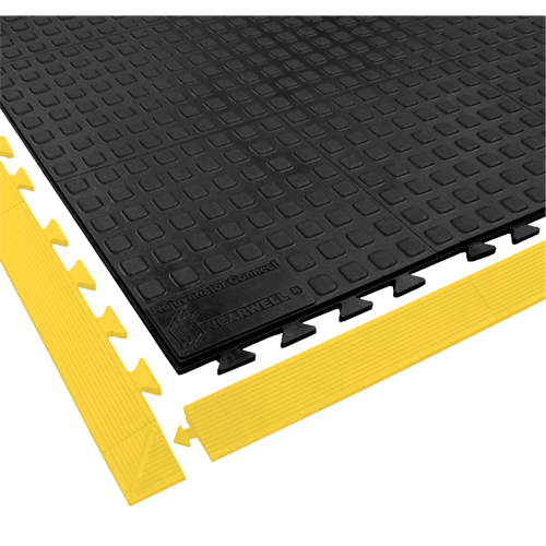 Rejuvenator Connect No. 502 Matting, Polyurethane, 3' W x 3' L, 5/8" Thick, Black PB Rental Co. Ltd.