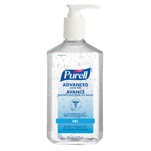 D&eacute;sinfectant pour les mains avanc&eacute;, 354 ml, Bouteille &agrave; pompe, 70 % alcool PB Rental Co. Ltd.