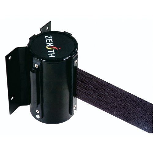 Wall Mount Barrier, Steel, Screw Mount, 7', Black Tape PB Rental Co. Ltd.