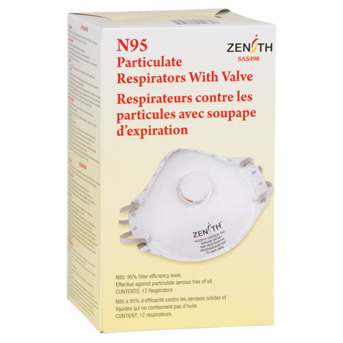 Respirateur contre les particules, N95, Certifi&eacute; NIOSH, Moyen/grand PB Rental Co. Ltd.