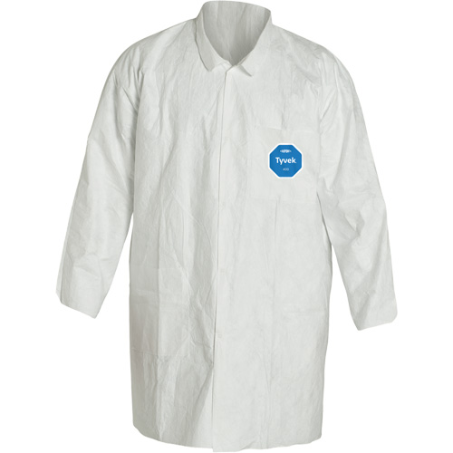 Sarrau de laboratoire, Tyvek 400, Blanc, Petit PB Rental Co. Ltd.