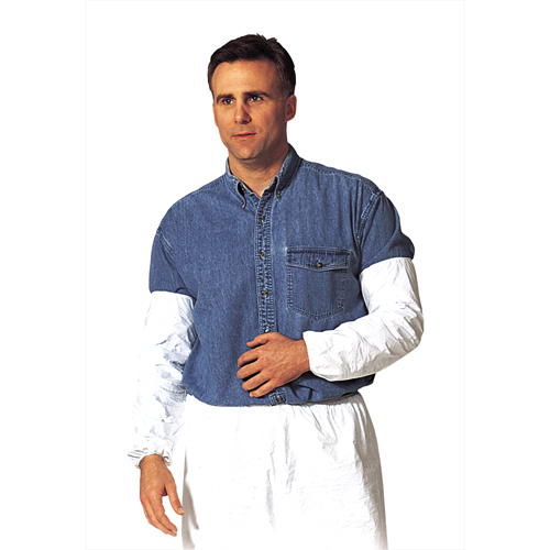 Manchettes, Longueur de 18", Tyvek 400, Blanc PB Rental Co. Ltd.