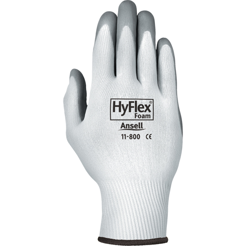 Gants Hyflex 11-800, 10/T-Grand, R&ecirc;vetement Mousse de nitrile, Calibre 15, Enveloppe en Nylon PB Rental Co. Ltd.