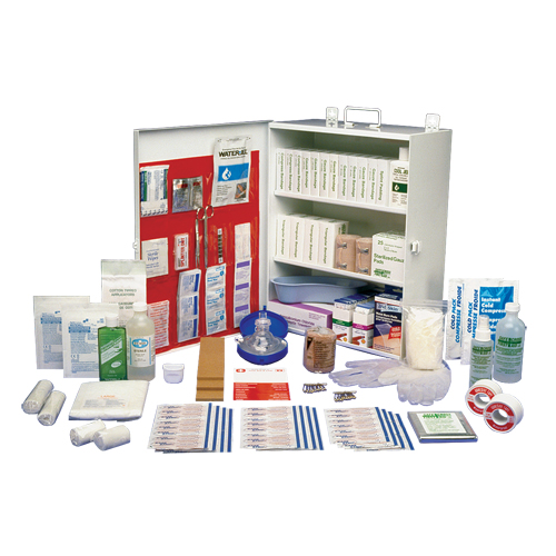 Trousses de premiers soins de luxe pour le milieu de travail, Dispositif m&eacute;dical Classe 1, Boîte en m&eacute;tal PB Rental Co. Ltd.
