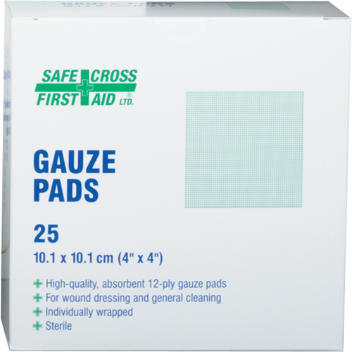 Gauze , Pad, 4" L x 4" W, Sterile, Medical Device Class 1 PB Rental Co. Ltd.