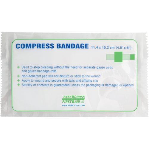 Pansements compressifs, embouts gaufr&eacute;s, Couper au besoin lo x 4-1/2" la PB Rental Co. Ltd.