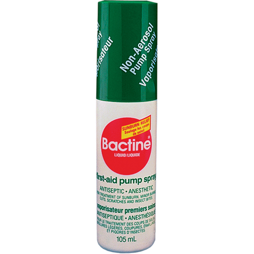 Traitement de premiers soins Bactine, Liquide PB Rental Co. Ltd.