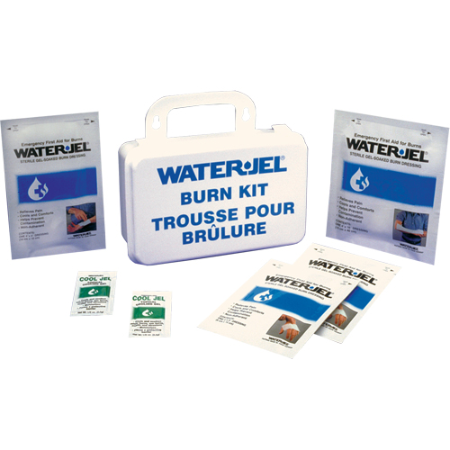 Water Jel&reg; - Emergency Burn Kits, 10-unit Plastic Box, Class 2 PB Rental Co. Ltd.