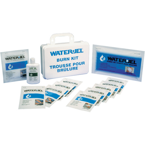 Water Jel&reg; - Emergency Burn Kits, 16-unit Plastic Box, Class 2 PB Rental Co. Ltd.
