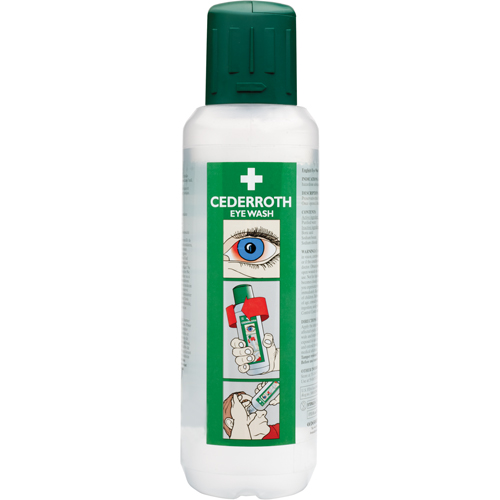 Solution ophtalmique Cederroth, Bouteille Plein, 500 ml PB Rental Co. Ltd.