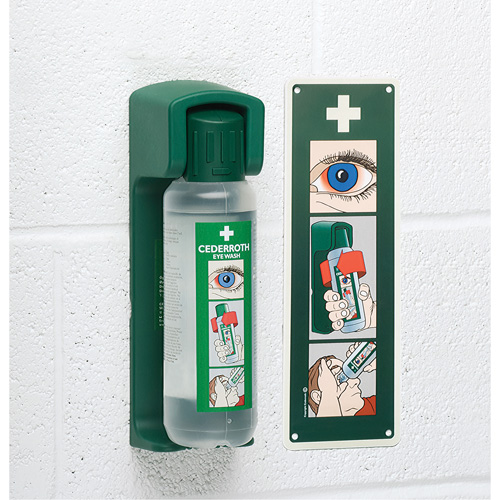 Support mural pour solution ophtalmique Cederroth PB Rental Co. Ltd.
