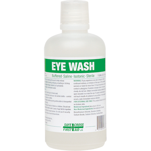 Eyewash Solution, Full Bottle, 1000 ml PB Rental Co. Ltd.