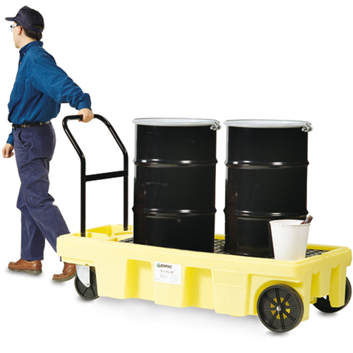 Poly-Spillcart Cart, 66.5" L x 29" W x 43.9" H, 57 US gal. Spill Cap. PB Rental Co. Ltd.