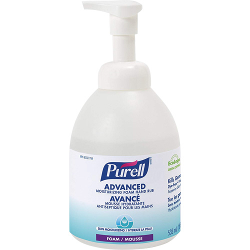 D&eacute;sinfectant pour les mains avanc&eacute;, 535 ml, Bouteille &agrave; pompe, 70 % alcool PB Rental Co. Ltd.