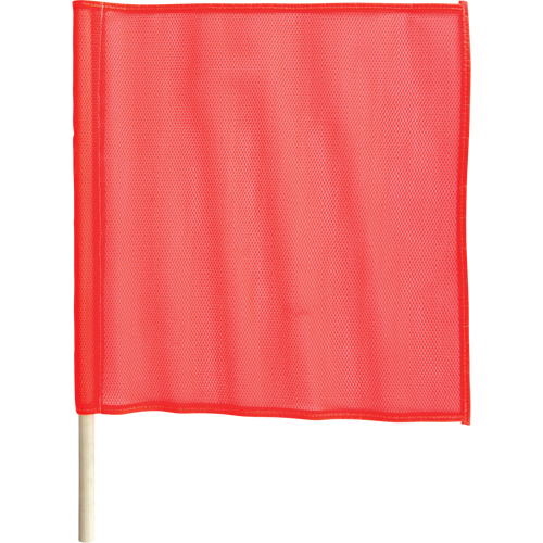 Traffic Safety Flags, Mesh, With Handle PB Rental Co. Ltd.