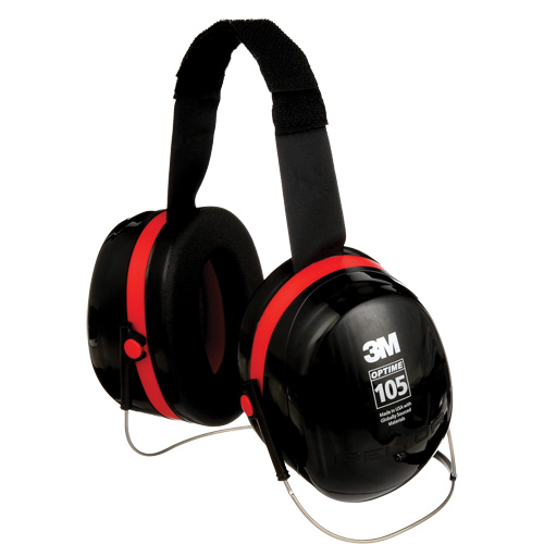 Peltor Optime 105 Series Earmuffs, Neckband, 29 NRR dB PB Rental Co. Ltd.