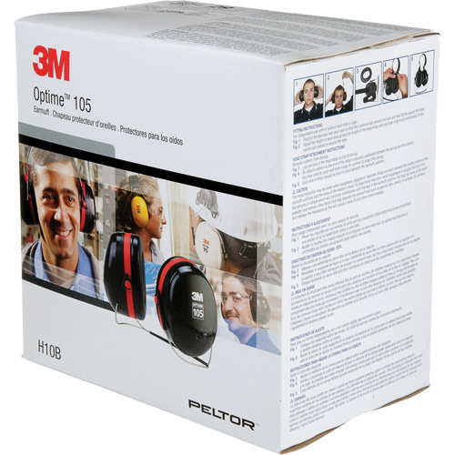 Peltor Optime 105 Series Earmuffs, Neckband, 29 NRR dB PB Rental Co. Ltd.