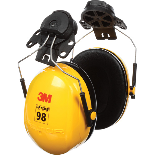Serres-t&ecirc;tes de s&eacute;rie Peltor Optime 98, Fixation pour casque, 23 NRR dB PB Rental Co. Ltd.