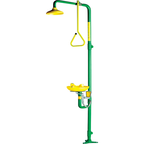 Safe-T-Zone&reg; Aerated Combination Shower & Eyewash PB Rental Co. Ltd.