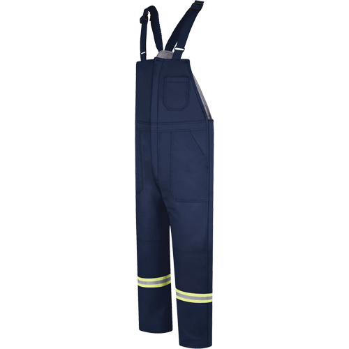 Deluxe Insulated Bib Overalls with Reflective Striping, 3X-Large, Navy Blue PB Rental Co. Ltd.