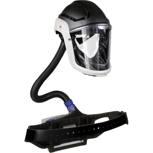 Trousse industrielle lourde pour APR motoris&eacute; TR-600 de Versaflo, Capuchon & visi&egrave;re, Pile Lithium-ion PB Rental Co. Ltd.