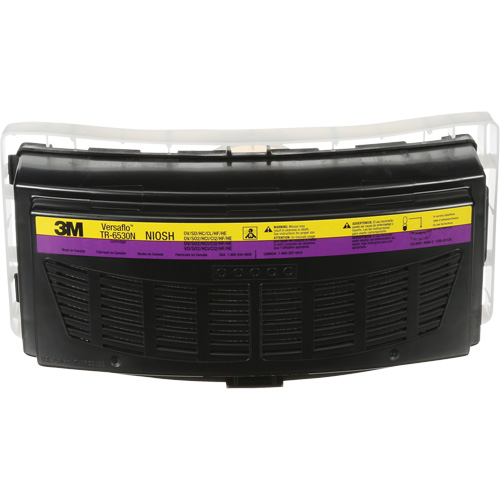 Cartouche pour appareils de protection respiratoire (APR) &agrave; &eacute;puration d'air motoris&eacute; Versaflo, Gaz acide/Vapeur organique, Paquet de 1 PB Rental Co. Ltd.