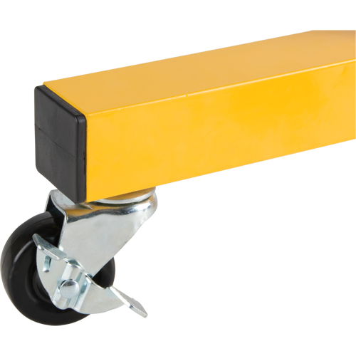 Jeu de de roulettes en option pour barri&egrave;re extensible SDK990 de Produits de s&eacute;curit&eacute; Zenith PB Rental Co. Ltd.